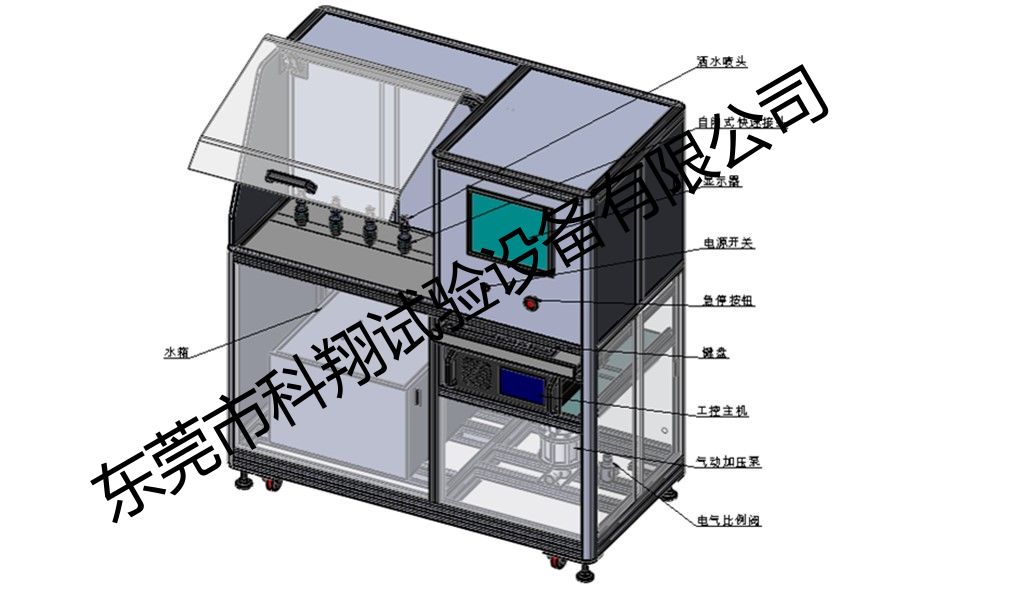 灑水噴頭水壓密封強度及水沖擊試驗機-KXT4283